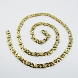 GARGANTILLA ORO AMARILLO ITALIANO LISO