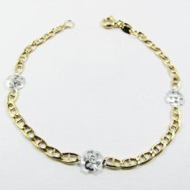 PULSERAS NIÑA BICOLOR FETICHE PIEDRA