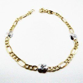 PULSERAS NIÑA BICOLOR FETICHE PIEDRA
