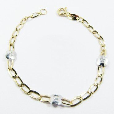 PULSERAS NIÑA BICOLOR FETICHE PIEDRA