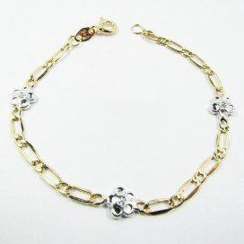 PULSERAS NIÑA BICOLOR FETICHE PIEDRA
