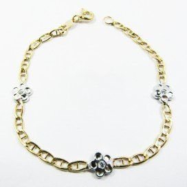 PULSERAS NIÑA BICOLOR FETICHE PIEDRA