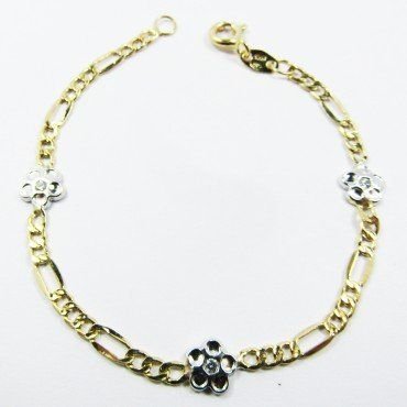 PULSERAS NIÑA BICOLOR FETICHE PIEDRA