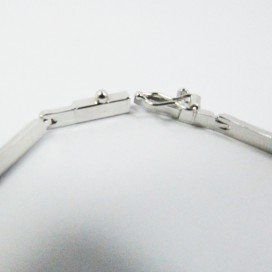 PULSERA SRA. ORO BLANCO ITALIANO PIEDRA