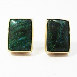 PENDIENTES ORO AMARILLO PIEDRA