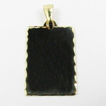 CHAPA ORO AMARILLO LISA