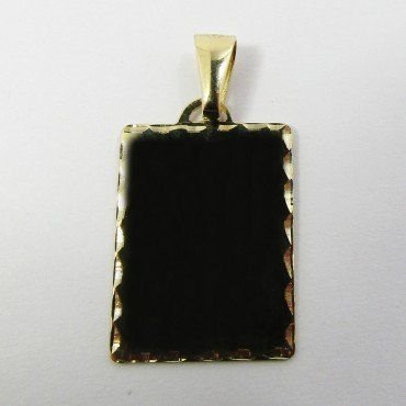 CHAPA ORO AMARILLO LISA
