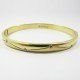PULSERA ARO ORO AMARILLO PIEDRA