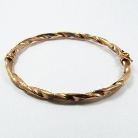 PULSERA ARO ORO ROSA