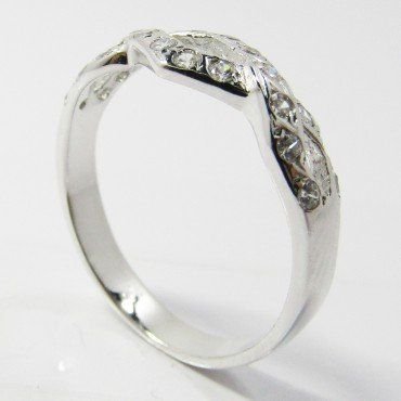 SORTIJA ORO BLANCO PIEDRA