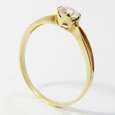 SORTIJA ORO AMARILLO PIEDRA