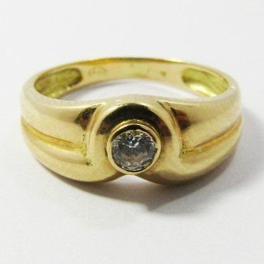 SORTIJA ORO AMARILLO PIEDRA