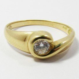 SORTIJA ORO AMARILLO PIEDRA