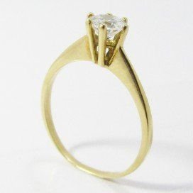 SORTIJA ORO AMARILLO PIEDRA