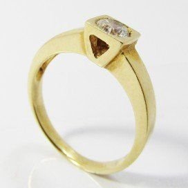 SORTIJA ORO AMARILLO PIEDRA