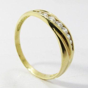 SORTIJA ORO AMARILLO PIEDRA