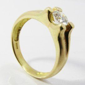 SORTIJA ORO AMARILLO PIEDRA