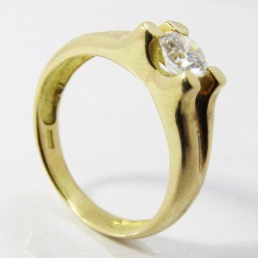 SORTIJA ORO AMARILLO PIEDRA