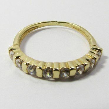 SORTIJA ORO AMARILLO PIEDRA