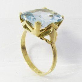SORTIJA ORO AMARILLO PIEDRA