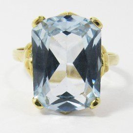 SORTIJA ORO AMARILLO PIEDRA