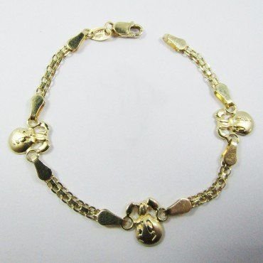 PULSERAS NIÑA AMARILLO FETICHE
