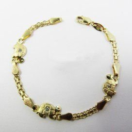 PULSERAS NIÑA AMARILLO FETICHE