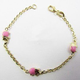 PULSERAS NIÑA AMARILLO FETICHE
