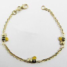 PULSERAS NIÑA AMARILLO FETICHE