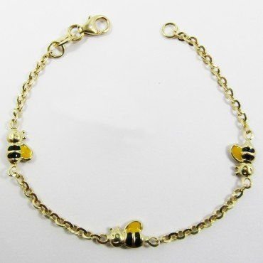 PULSERAS NIÑA AMARILLO FETICHE
