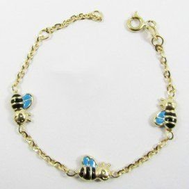 PULSERAS NIÑA AMARILLO FETICHE