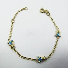 PULSERAS NIÑA AMARILLO FETICHE