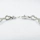 PULSERA SRA. ORO BLANCO ITALIANO PIEDRA