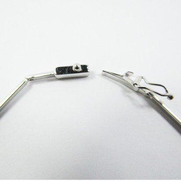 PULSERA SRA. ORO BLANCO ITALIANO PIEDRA