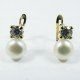 PENDIENTES NIÑA ORO AMARILLO PERLA