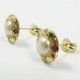 PENDIENTES NIÑA ORO AMARILLO PERLA
