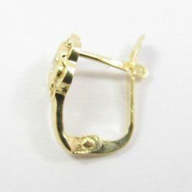 PENDIENTES NIÑA ORO AMARILLO PIEDRA