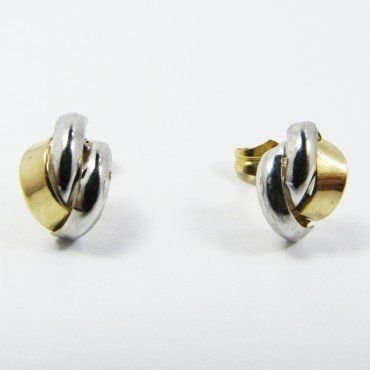 PENDIENTES PENDIENTES NIÑA BICOLOR