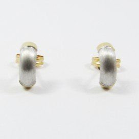 PENDIENTES NIÑA BICOLOR