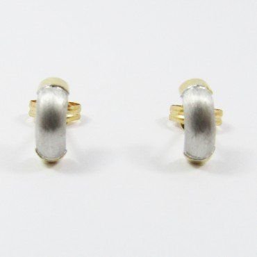 PENDIENTES NIÑA BICOLOR