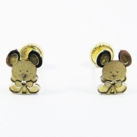 PENDIENTES NIÑA BICOLOR FETICHE