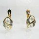 PENDIENTES NIÑA BICOLOR PERLA