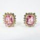 PENDIENTES ORO AMARILLO PIEDRA