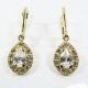 PENDIENTES ORO AMARILLO PIEDRA