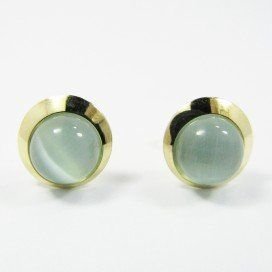 PENDIENTES ORO AMARILLO PIEDRA