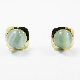 PENDIENTES ORO AMARILLO PIEDRA