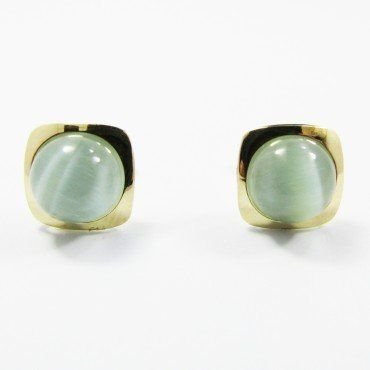 PENDIENTES ORO AMARILLO PIEDRA