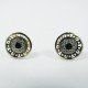 PENDIENTES ORO BICOLOR PIEDRA