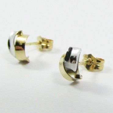 PENDIENTES NIÑA BICOLOR