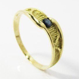 SORTIJA ORO AMARILLO PIEDRA